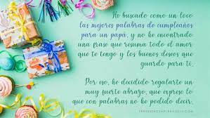 Gracias por tu esfuerzo, tu dedicación, los grandes sacrificios que tuviste que hacer para que tuviera la infancia más feliz que querido papá: Frases De Cumpleanos Para Un Papa 150 Mensajes 2021