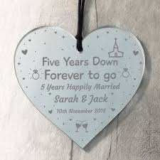 As wood is the customary 5 year anniversary gift, this list contains some unusual and stunning wooden items which stick to tradition while adding a beautiful. 5th Anniversary Gift For Husband Wife Wedding Anniversary Gift