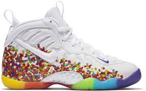 Nike Foamposite One White Fruity Pebbles 2017 Gs Sneakers Fruity Pebbles Shoes Air Jordans Retro