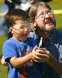 Bottle-rocket launch in Huntington Beach aims to propel kids into science