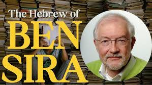 The Hebrew Manuscripts of Ben Sira with Dr. Panc Beentjes