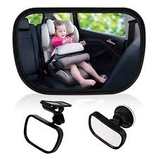 Baby Car Mirror Universal Car Rear Seat View Mirror View Baby Mirror Adjustable Forward Baby Mirror With Clips And Suction Up Review Baby Car Seats Baby Mirror