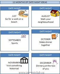 Maybe you would like to learn more about one of these? 12 Date Night Ideas A Year Of Pre Planned Dates