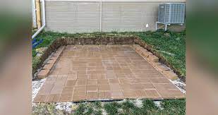 Tub walls hot tub installation gazebo on paver patio hot tub back yard design ideas patio spa outdoor jacuzzi hot tub. Hot Tub Paver Patio Project By Andrew At Menards