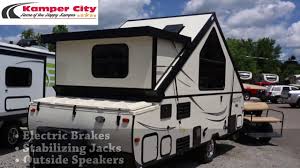 This model is an impressive 21 feet long and has the sleeping accommodation capability to house two people comfortably. 2017 Forest River Flagstaff Hardside 21fkhw Youtube
