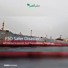 The fso safer was abandoned five years ago when seawater flooded its engine room and there are fears of a devastating oil spill if maintenance work is not carried out. Facebook