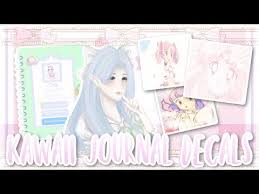 Kawaii Decals For Your Royale High Journal Roblox Youtube Royale high new profiles 2020. kawaii decals for your royale high journal roblox