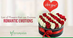 Admin april 13, 2020 love and romance. List Of Flowers That Can Express Romantic Emotions Ferns N Petals