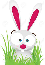 Ilustracion Caricatura De Conejo Con Grandes Ojos Sentarse En El Cesped Ilustraciones Vectoriales Clip Art Vectorizado Libre De Derechos Image 4841120 Dibujos animados juguetes de conejo de peluche, conejo de dibujos animados juguetes. ilustracion caricatura de conejo con grandes ojos sentarse en el cesped