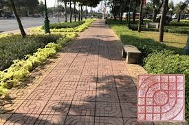 Hướng dẫn quy trình lát gạch Terrazzo vỉa hè