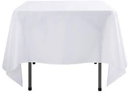 Amazon Com Waysle 85x85 Inch Square Polyester Tablecloth For Home Wedding Restaurant Party Banquet Black Gat White Table Cloth Table Cloth Square Tablecloth