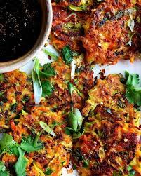Nyt Cooking On Instagram Vegetable Pajeon Korean Scallion Pancakes With Vegetables Sesame Soy Dipping Sauce Perfection Get Nyt Cooking Cooking Recipes