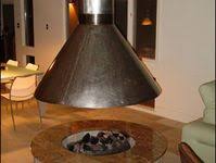 The 30 outdoor round wood burning fire pit with concrete baseweighs 44.2 lbs. 15 Best Fire Pit Chimney Hood Ideas In 2021 Fire Pit Chimney Fire Pit Backyard Fire
