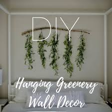 Caption Id Attachment 82 Align Alignleft Width 200 Diy Hanging Greenery Airy Mastery Bedroom Whit Greenery Wall Decor Wall Decor Master Simple Wall Decor