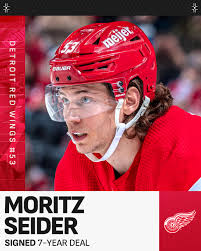 MORE MO 🪽 Moritz Seider has signed a seven-year deal! ✍️