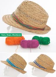 In a few seconds you will have your christmas image decorated with the red and white cap of santa claus ho ho ho !!! Diy Summer Craft Ideas 20 Fun Ways To Decorate Your Summer Straw Hat
