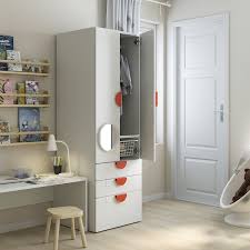 Buy wardrobes at ikea online. Smastad Wardrobe White Green With 3 Drawers Ikea