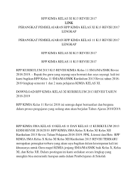 Rencana pelaksanaan pembelajaran merupakan sebuah. Rpp Kimia Kelas Xi K13 Revisi 2017 Pdf