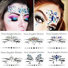 There are 1175 fake jewels for sale on etsy, and they cost nz$22.73 on average. Rhinestone Glitter Tattoo Face Jewels Gems Festival Party Makeup Body Jewels Flash Fake Temporary Tattoos Stickers Mjz2154 Rhinestones Decorations Aliexpress
