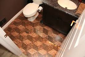 Here Is The Final Penny Floor Update We Finished The Bathroom And The House Now That We Re All Settled In Here S How It Turned Out Small Album Inside Penny Floor Penny
