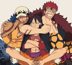 Download Eustass Kid Monkey D. Luffy Trafalgar Law Anime One Piece HD  Wallpaper by ねんねこ