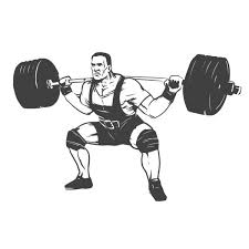 Alat ukur panjang angka penting hasil perhitungan. Power Lifter Stok Vektor Ilustrasi Power Lifter Bebas Royalti Depositphotos