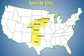 A map is really a representational depiction highlighting. Tornado Alley Moves Eastward Krcu