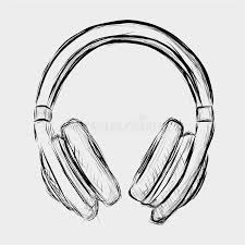 Headphones Sketch Stock Vector Illustration Of Sound 39363171 Free online drawing application for all ages. headphones sketch stock vector
