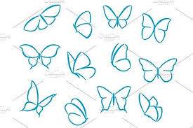 The design is limitless, you can have something big or small 41. Butterflies Silhouettes Silhouette Butterfly Simple Butterfly Tattoo Butterfly Drawing