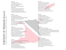 Yes Careers Portrait Of Trinidad Lyrics Facebook
