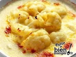 Recette Gratin De Chou Fleur A La Cancoillotte Recette Recette Gratin Gratin De Chou Fleur Recette