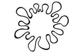 Farbklecks Malvorlage Malvorlagen Ausmalbilder Vorlagen