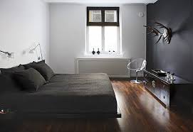 Black And White Color Scheme Bedroom Minimalist Bedroom With A Nordic Touch Minimal Bedroom Bedroom Design Bedroom Interior