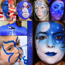 Amazon.com: DE'LANCI Halloween Makeup Cosplay Face Paint 200g, SFX Joker  Clown Red White Blue Face Body Painting 3 Color, Prides Face Painting  Makeup for 4th of July USA Flag Patriotic Veterans Independence