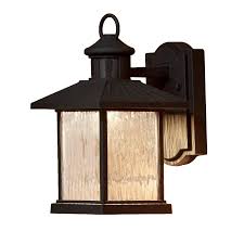 Allen Roth Midnight Valley 11 25 In H Black Led Outdoor Wall Light In The Outdoor Wall Lights Department At Lowes Com