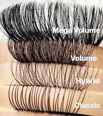 Hybrid lashes are a combination of classic and volume eyelash extensions. Belleza Natural Eyelash Extensions Ibiza Hybrid Lash Extensions The Lowdown