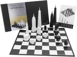 Created by ian flood and chris prosser. Amazon Com Skyline The New York Chess Set Toys Games