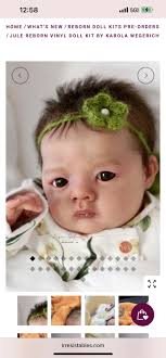 Baby Doll Irresistables Reborn Kits Monica Kaye Irresistables Reborn Doll  Kits Emmeline Reborn Vinyl