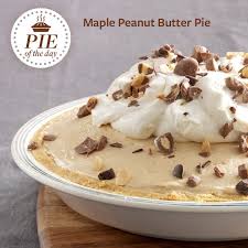 Maple Peanut Butter Pie Recipe Maple Peanut Butter Pie Peanut Butter Pie Recipes Butter Pie