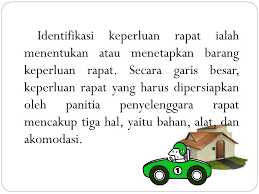 Check spelling or type a new query. 29 Identifikasi Persiapan Rapat Bisnis Info Dana Tunai