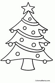Arbol De Navidad Colorear