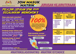 Permohonan btar akan ditutup pada 12 april 2021 pukul 11.59pm. Kpm On Twitter Jom Masuk Matrik Pelajar Lepasan Spm 2020 Adalah Digalakkan Tarikh Tutup Permohonan 15 April 2021 Permohonan Secara Dalam Talian Di Https T Co O69g9jjjbt Matrikulasidihatiku Matrik1stchoice Https T Co 98ubldvt3o