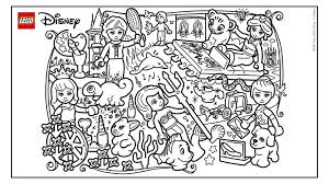 Lego harry potter coloring page from lego harry potter category. Lego Disney Princess Coloring Pages Coloring And Drawing