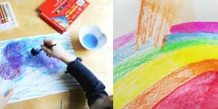 #2 realize kids can learn painting simply by making colorful blotches with a brush on their canvas. Watercolor Projects Kids Love 60 Watercolor Art Activities For Children