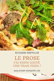 Oa Manger L Une Des Meilleures Pizzas A La Truffe De Montpellier Alimentation Plats Italiens Restaurants Italiens