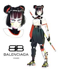 1 2 Or 3 By Vinne Art Animeart Supreme Balenciaga Puma Triples Mecha Anime Character Design Concept Art Characters Character Design Inspiration