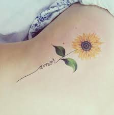 Sunflower Tattoo Sunflower Tattoos Sunflower Tattoo Amor Tattoo