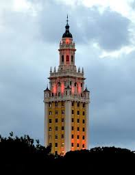 Twilight Miami Freedom Tower 09 17 2010 By Tom Schaefer Miamitom Com Dsc 3343 Miami Florida Vacation Miami Florida Vacation