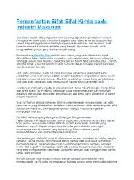 Kegunaan amonia dalam industri yang paling utama adalah sebagai bahan baku pembuatan pupuk, antara lain urea, amonium fosfat, amonium nitrat, dan kalsium amonium nitrat. Peran Kimia Dalam Industri Makanan