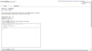 String 1 Theend Java Tutorial Codingbat Com Youtube